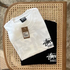 Stussy White Short Sleeve Tee